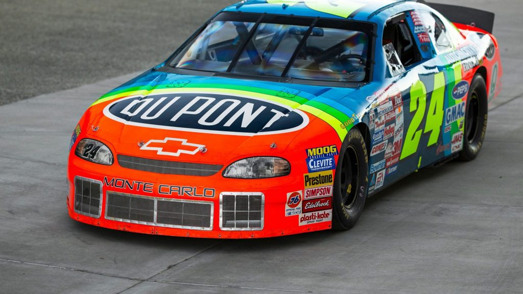 Find Out How You Can Own Ex NASCAR Champion Jeff Gordons Winston Cup Car