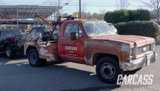 Square Body Tow Truck