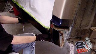 How to Rust Repair a Rocker Panel & Cab Corner Part 1