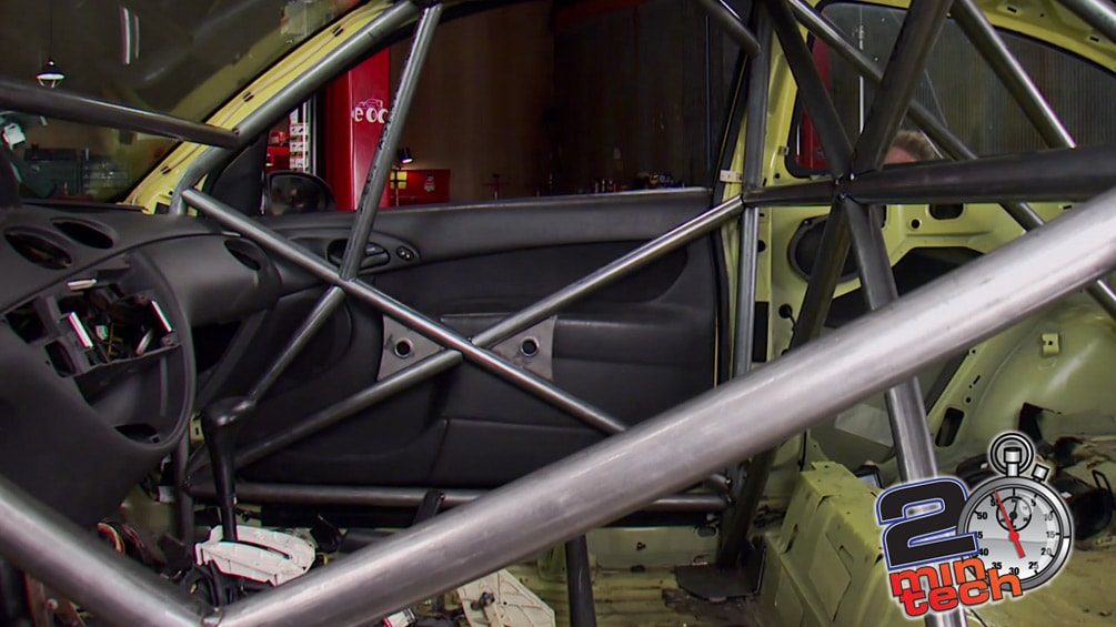 Rally Race Car Roll Cage Pt. 2