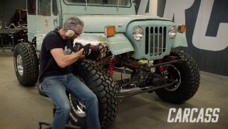 Junkmail Jeep's Big Tires Means More Body Clearance
