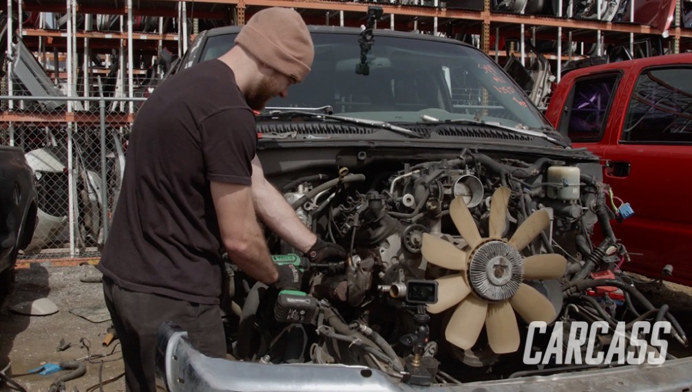 Abandoned Chevy Silverado Gets A Junkyard Motor Refresh - Part 2