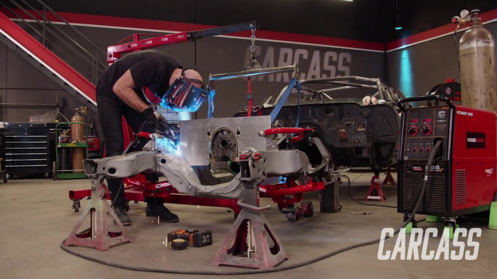 Camaro Racecar Body Modifications To Make Room For The Drivetrain