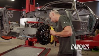 Road Course Camaro Part 8 Rear Axle and Brake Mockup