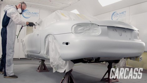 Técnicas de pintura Para Nuestro Miata de Carreras