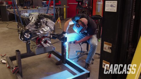 Construcción De Herramientas De Taller/Pedestal De Motor