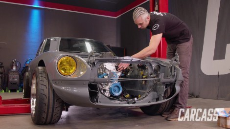Nissan 280Z Estilo Clásico Fabricación y Prueba