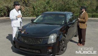 Souped Up Cadillac CTS-V Goes for A Spin