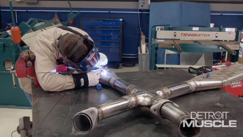 Installing a NASCAR Style Exhaust System on a Foxbody Mustang
