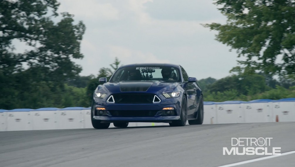 EBC Mustang Gets a New Suspension, Wheels, and Tires
