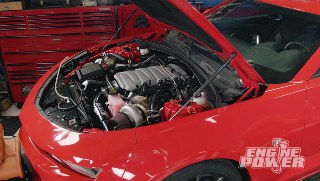 Twin Turbo Hellion Power On New LT1 Camaro