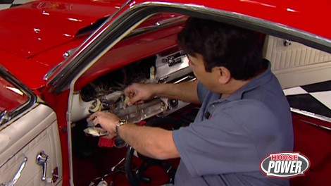 MUSTANG INTERIOR, WHEEL STANDER