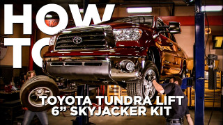 How To Lift a Toyota Tundra With a 6" Skyjacker Kit