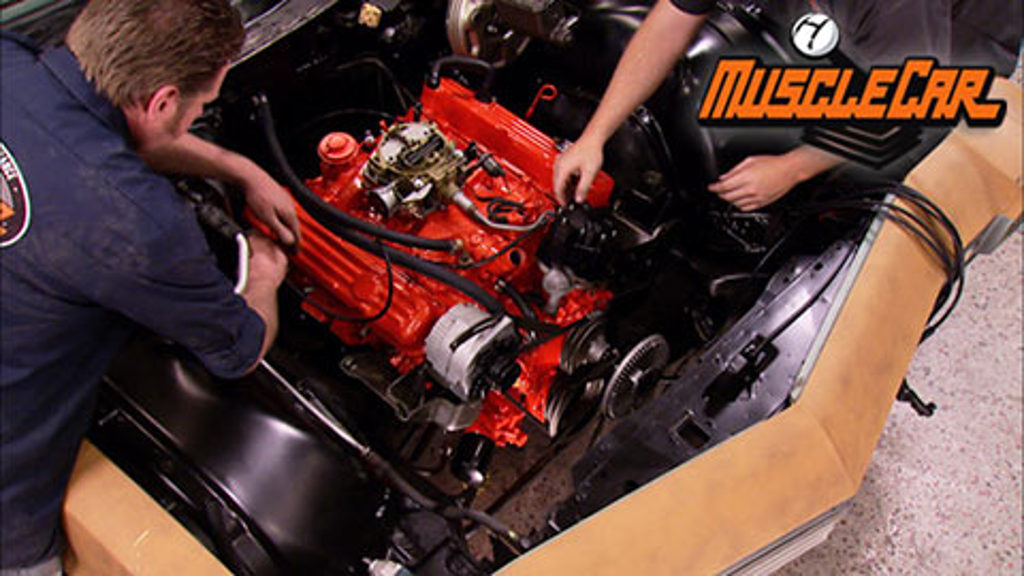 Blue Collar Engine Compartment Makeover