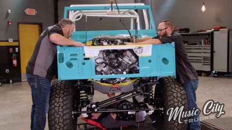Adding Coyote Power to a Rebuilt Bronco