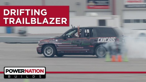 Drifting Chevy Trailblazer