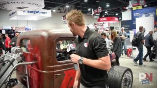 SEMA 2015 Update: 1946 Chevy Truck With A Modern Dodge Diesel Engine, Turbos, And Nitrous!