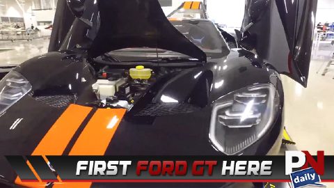 Uber Scandal, Challenger Giveaway, V2V Communication, First Ford GT and McLaren's 10,000th Car!