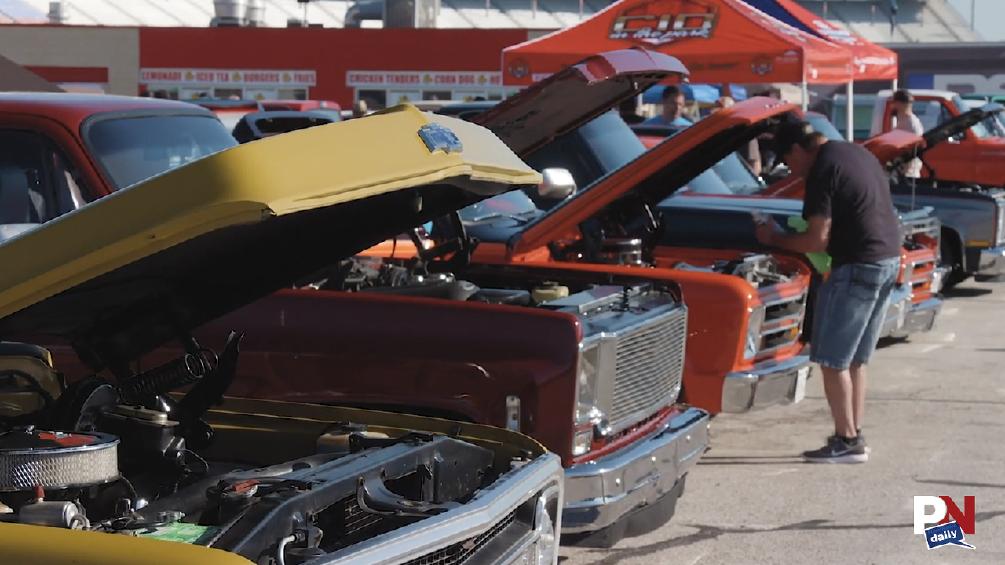 LMC Trucks C10 Nationals, Engine Removal, Huracan Record, Pickup In Walmart, And NASCAR Finish