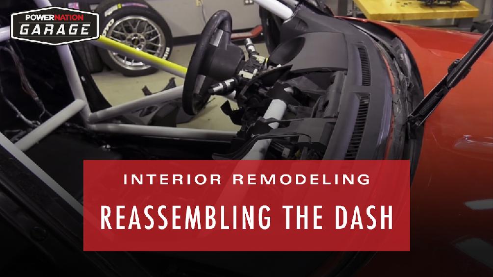 Interior Remodeling – Reassembling the Dash, Adding Racing Seats and Safety Gear!