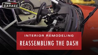 Interior Remodeling – Reassembling the Dash, Adding Racing Seats and Safety Gear!