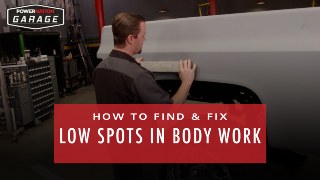 How To Find & Fix Low Spots In Body Work