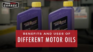 Benefits And Uses Of Different Motor Oils