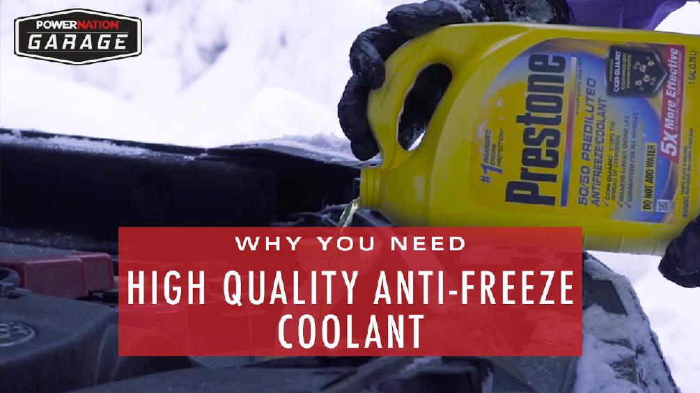 Why You Need High Quality Anti-Freeze Coolant