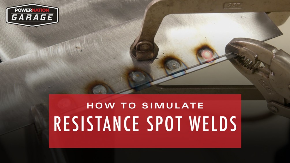 How To Simulate Resistance Spot Welds