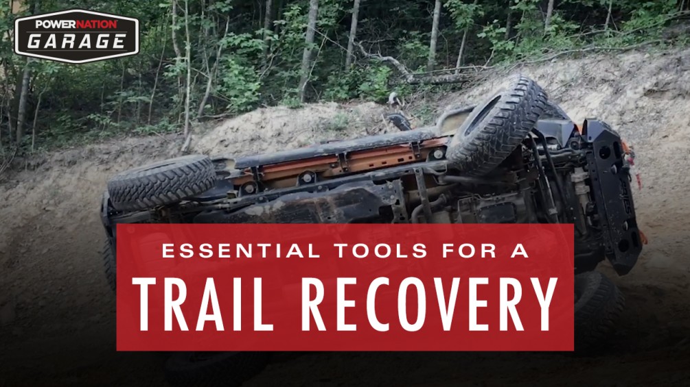 Essential Tools To Have In A Trail Recovery Bag