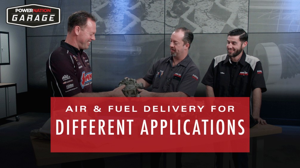 Air &amp; Fuel Delivery For Different Applications
