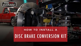 How To Install A Disc Brake Conversion Kit