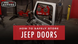 How To Store Jeep Doors Safely