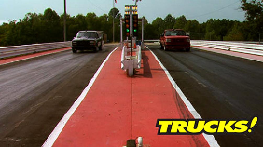 MuscleTrux Wars FINALE: Ford Lightning vs Chevy 454 SS Grudge Match