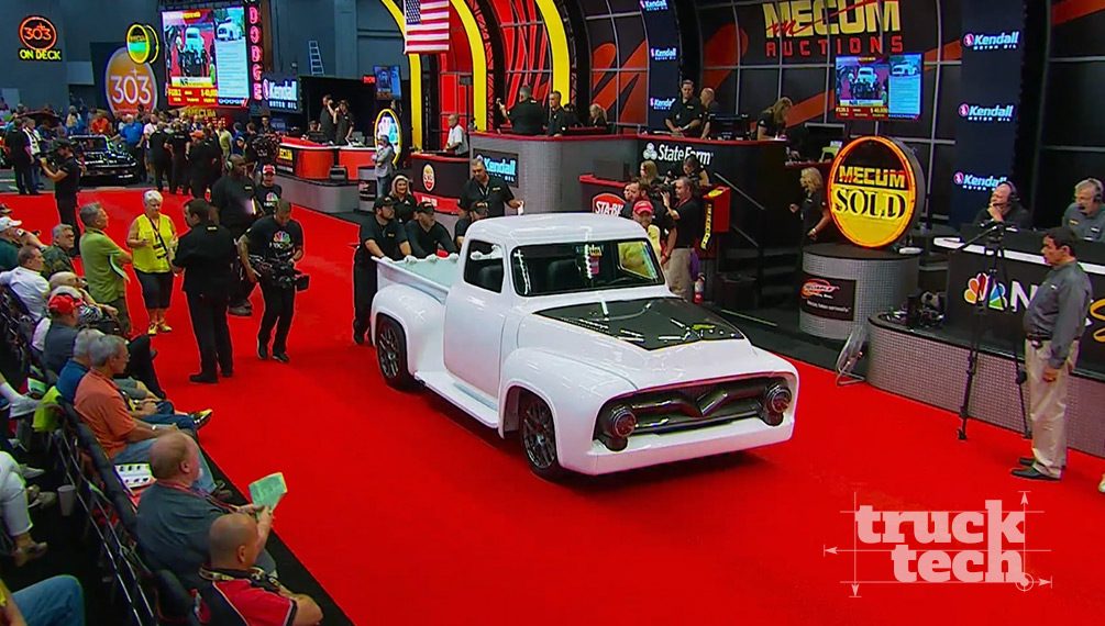 '55 Ford F100 Restomod: Bare Metal to Mecum Sold