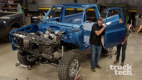 Reassembling Our Chevy Blazer With Interior Goodies After Its Custom Paint Job