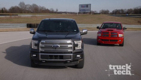 Ford F150 EcoBoost versus Dodge Ram SRT-10: Desmontaje de camionetas deportivas