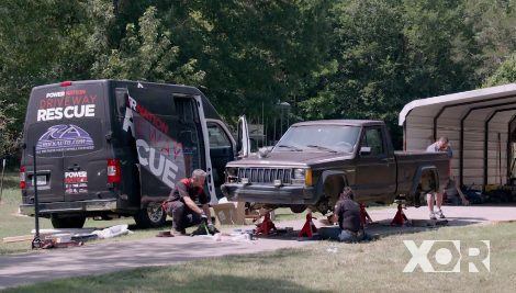 Jeep Comanche Driveway Rescue!