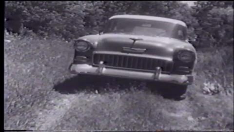 1955 Chevy Rearview