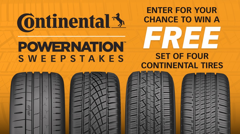 Continental Tires Spring 2025 Sweepstakes image