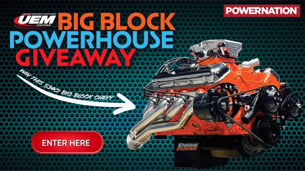 UEM's Big Block Powerhouse Giveaway image