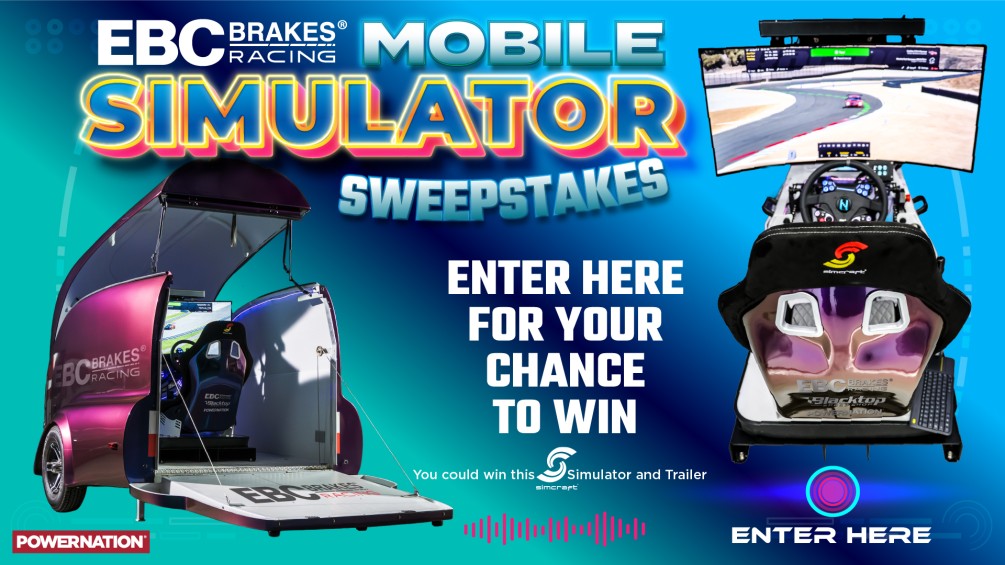 EBC Brakes Mobile Simulator Sweepstakes image