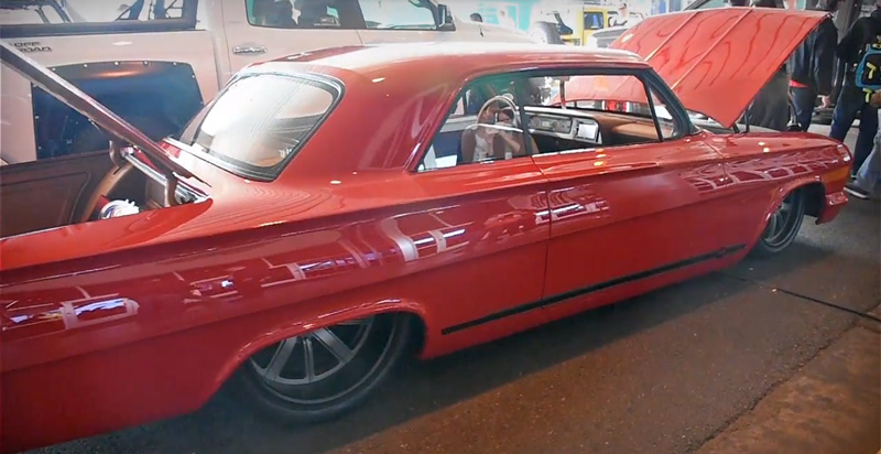 Custom Built 1962 Sleek Red Impala