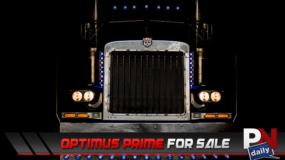 This 1992 Peterbilt 379 Optimus Prime From The Transformer Movies Could Be Yours!