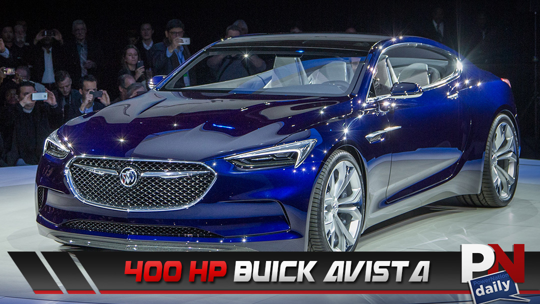 The Buick Avista Shares The Same Wheelbase As The Camaro. How Much Horsepower?