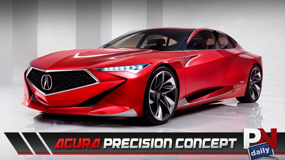 Acura Releases Their New NSX Inspired Precision Concept!