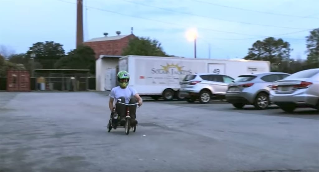 Check Out This ChainsawPowered Trike!