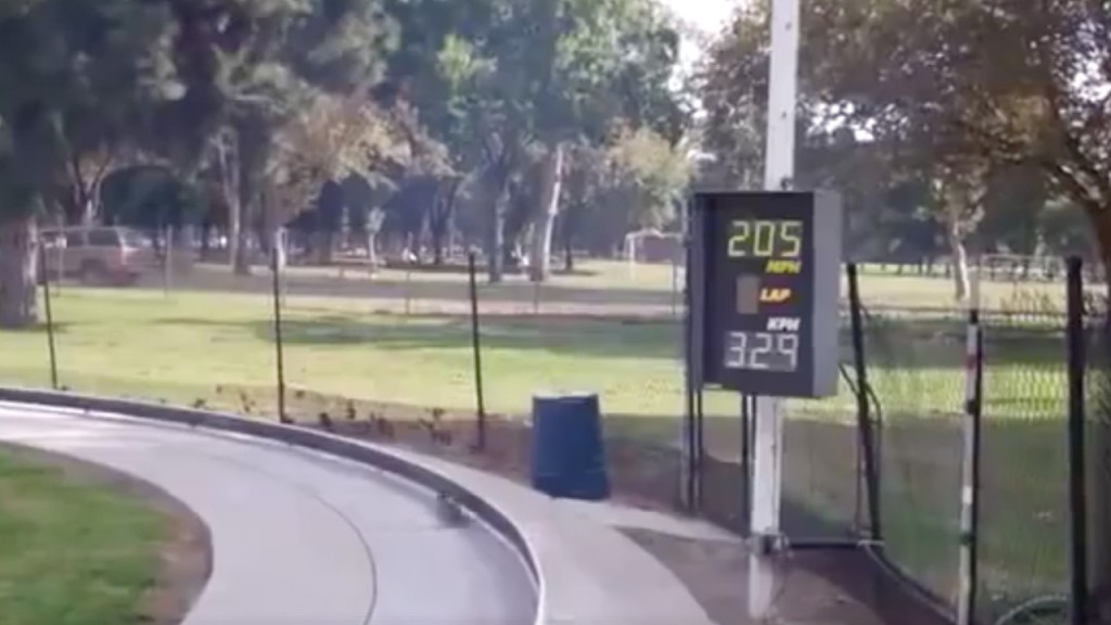 Tiny RC Car Goes 205MPH On A Circle Track!