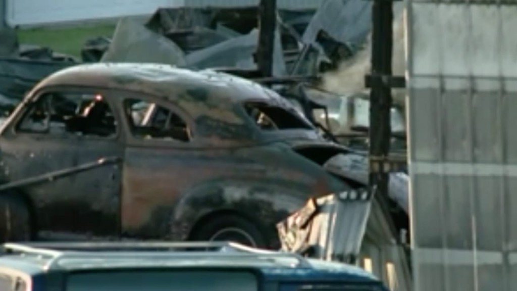 Massive Fire Claims Classic Cars