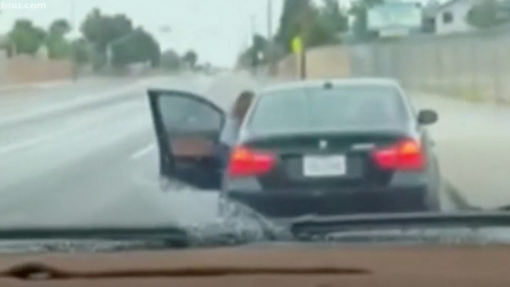 Caught on camera: Texas mom spanks son who stole BMW for joyride